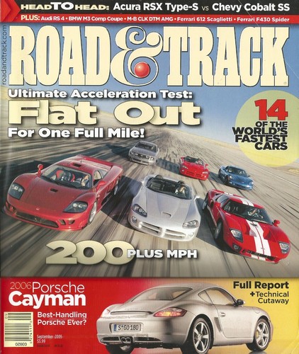 Road track 2005 - track, sept