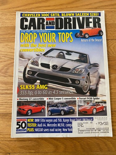 Car and driver - magazine, june