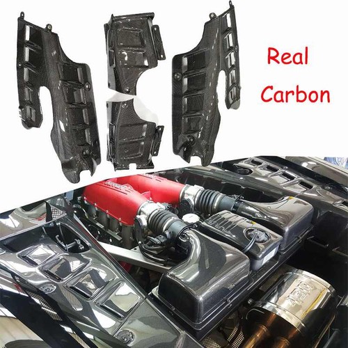 Real carbon engine bay side - real,