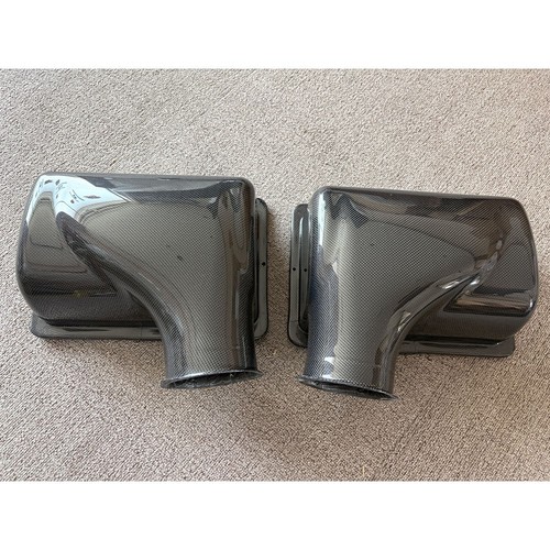 Plain real carbon fiber airbox - plain,