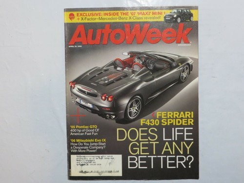 Auto week april 2005 - 25,
