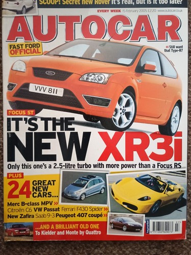 Autocar magazine february - autocar,