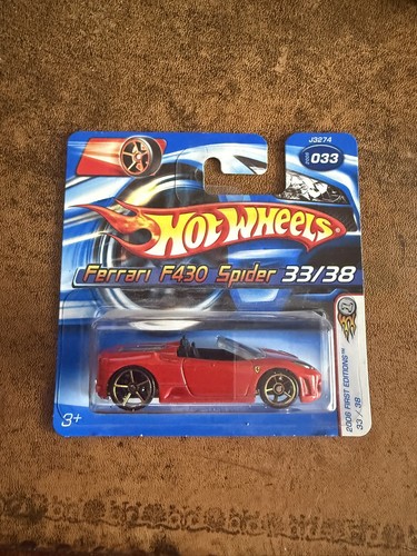 Hot wheels ferrari - f430, spider