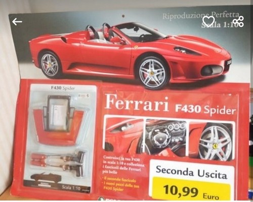 Ferrari f430 spider 10 - spider, 1:10