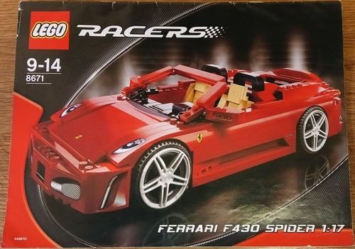 Lego racers 8671 - racers, ferrari